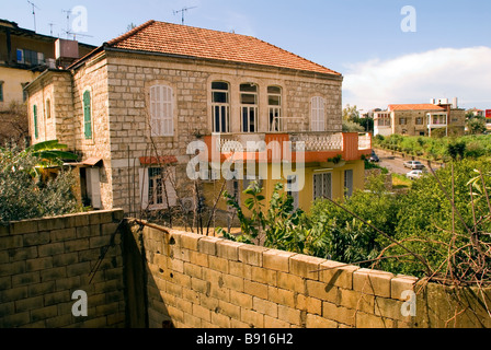 Sul ciglio della strada Beirut Libano Foto Stock