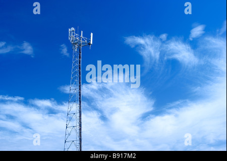 Telefono cellulare tower Foto Stock
