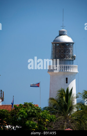 Cuba Santiago de Cuba, il Castillo del Morro Foto Stock