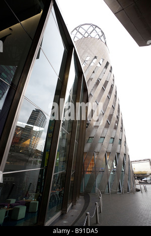 Una vista del complesso di Lowry in Salford Quay Manchester Inghilterra England Regno Unito Foto Stock