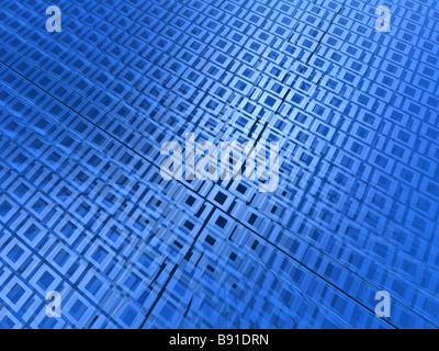 codice binario Foto Stock