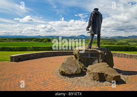 Memoriale di Sir David Stirling fondatore del SAS vicino Doune Foto Stock