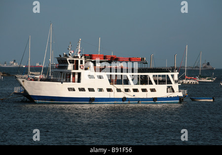 Città di Panama, Causeway Marina di Amador. Solo uso editoriale. Foto Stock