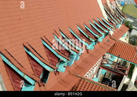 Il museo marittimo di Sunda Kelapa jakarta indonesia Foto Stock