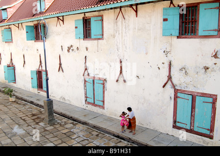 Il museo marittimo di Sunda Kelapa jakarta indonesia Foto Stock