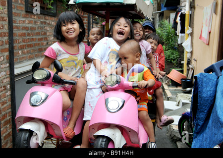 Nei pressi di jl jaksa jakarta indonesia Foto Stock