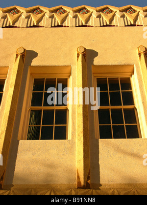 Facciata Art deco, Tucson Fox Theatre, Tucson, Arizona. Foto Stock