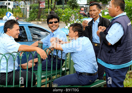 Jl wahid hasyim giacarta indonesia Foto Stock