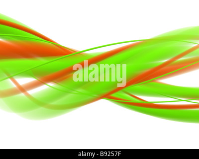 arte astratto 3d Foto Stock