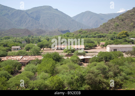 La città fantasma di Alemania, Cafayate Gorge, Salta, Argentina Foto Stock