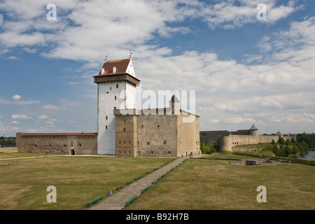 Hermann fortezza in Narva, Estonia, Europa Foto Stock