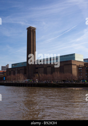 La Tate Modern di Londra Art Deco museo internazionale di arte moderna Foto Stock