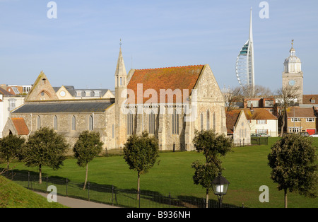 Royal chiesa Garrison Portsmouth Inghilterra meridionale REGNO UNITO Foto Stock