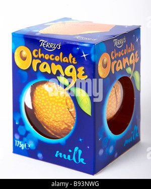 Terry classico al cioccolato di Orange Foto Stock