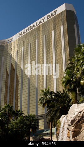 Mandalay Bay Resort and Casino la striscia di Las Vegas Nevada USA Foto Stock