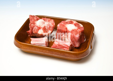 Carne di coda di bue Foto Stock