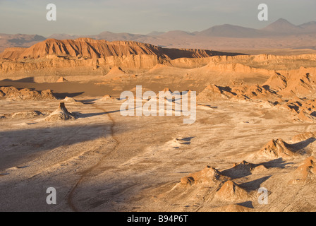 Elk198 2110 Cile San Pedro Atacama Valle de la Luna a valle della luna Foto Stock