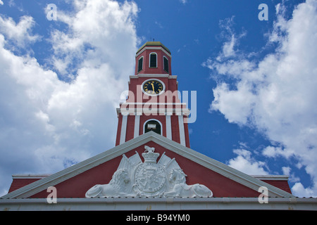 St Ann's Fort torre del segnale, Barbados Defence Force, San Michele, Barbados Foto Stock