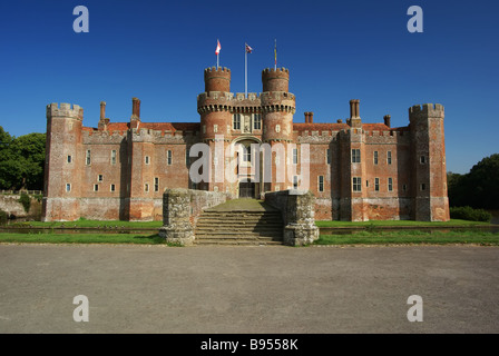 Il Castello di Herstmonceux Foto Stock