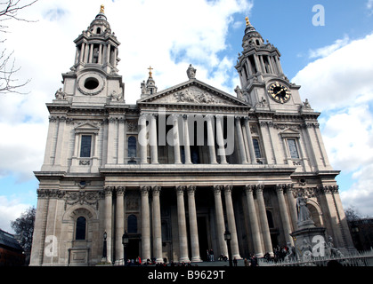 La Cattedrale di St Paul, Londra Foto Stock