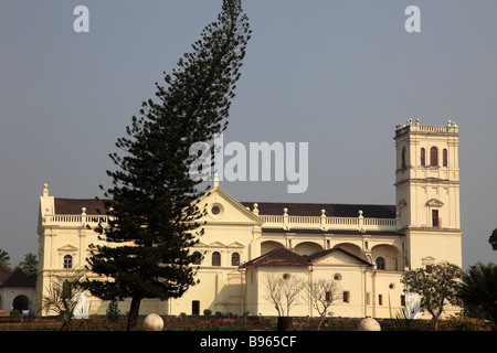 India Goa vecchia Goa Se Cathedral Foto Stock