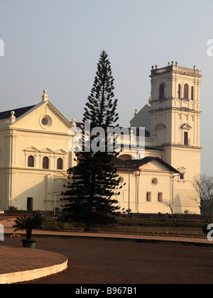 India Goa vecchia Goa Se Cathedral Foto Stock