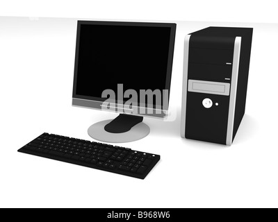 Personal computer Foto Stock