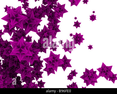 stelle astratte Foto Stock