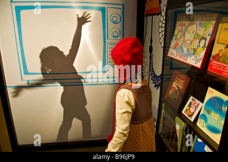 Bambino a McCord museum Montreal Foto Stock