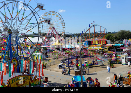 A metà strada a Florida State Fairgrounds Tampa Foto Stock