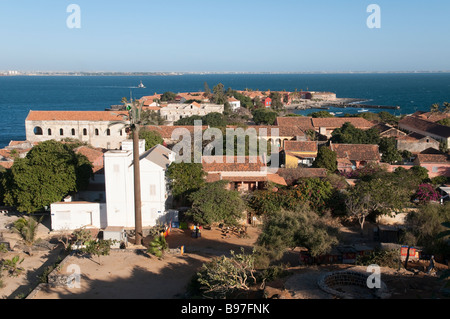 West Africa Senegal Dakar Ile de Goree sito patrimonio mondiale dell'UNESCO per il suo commercio di schiavi storia Foto Stock