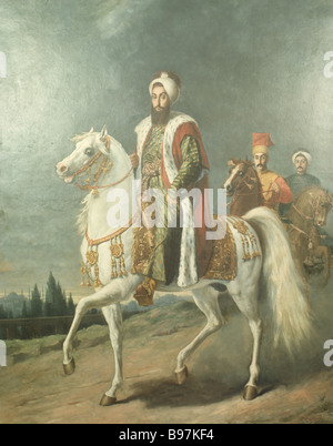 Selim III 1789-1807 dipinta da Hippolite Berteaux Foto Stock