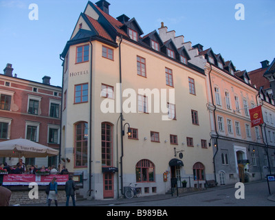 Medievale città anseatica di Visby ha un posto sulla lista del patrimonio mondiale dell'UNESCO. Foto Stock