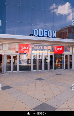 Il cinema Odeon in riva al fiume e complesso in Norwich, Norfolk, Regno Unito Foto Stock