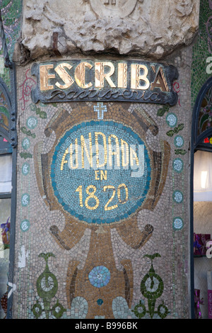 Antigua Casa Figueras, La Rambla in Barecelona Foto Stock