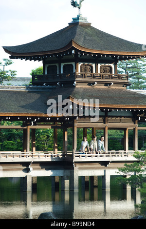 Tradizionale pagoda giapponese Foto Stock