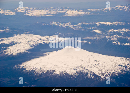 Elk198 3008 Cile Conguillo Parco Nazionale Volcan Llaima 3125 m Foto Stock