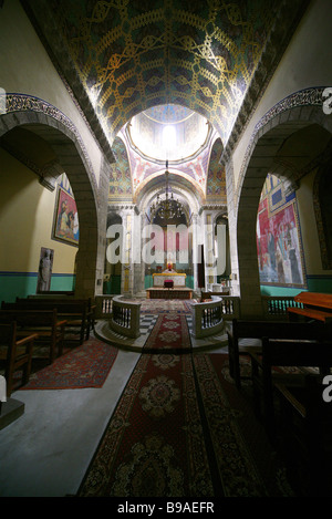 All'interno della cattedrale armena LEOPOLI LEOPOLI UCRAINA LVIV UCRAINA 02 Settembre 2007 Foto Stock