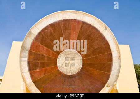 Narivalaya esporre a Jantar Mantar Observatory, Jaipur, Rajasthan, India Foto Stock