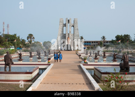 West Africa Ghana Accra Kwame Nkrumah Memorial Foto Stock