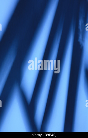 Abstract di ghiaccio e formazioni di neve in motion blur, sul lago Ravnsjø, Østfold, Norvegia. Ravnsjø è una parte dell'acqua sistema chiamato Morsavassdraget. Foto Stock