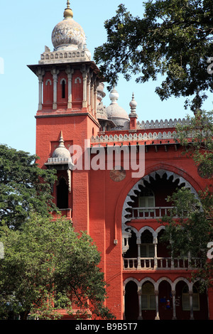 India Tamil Nadu Chennai Madras Alta Corte Foto Stock