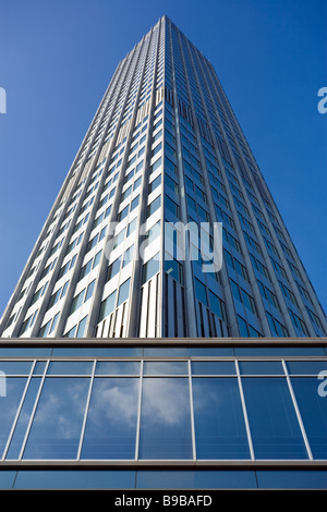 Eurotower, sede della Banca centrale europea, Francoforte. Foto Stock