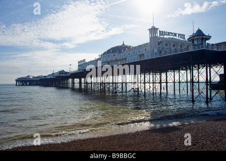 Al Molo di Brighton Inghilterra UK Regno Unito GB Gran Bretagna Isole britanniche in Europa Foto Stock