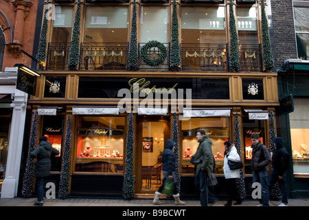 Chopard Shop a Natale New Bond Street Londra Regno Unito Foto