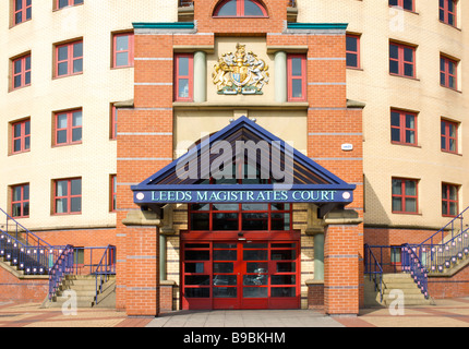 Leeds Pretura, Eastgate, Leeds, West Yorkshire, Inghilterra, Regno Unito Foto Stock