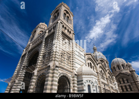 Francia Marsiglia Cathedrale de la Grande Bouches du Rhône Foto Stock