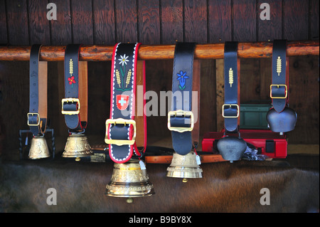 Cowbells svizzeri Foto Stock