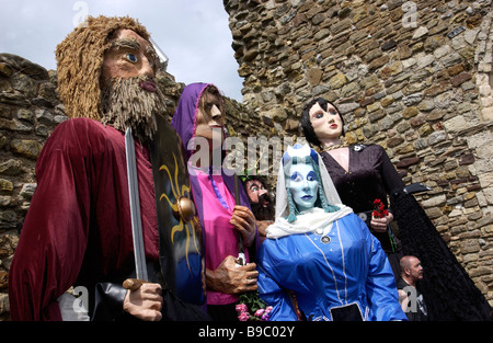 Jack in the Green Mayday festival. Hastings, East Sussex, England, Regno Unito Foto Stock