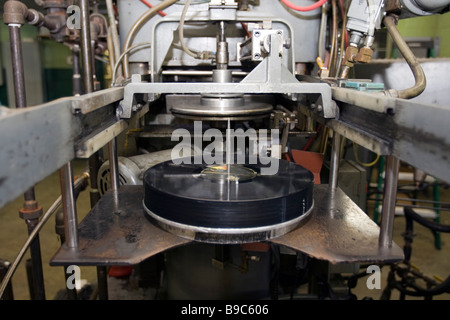 Record di vinile manufacturing Regno registrare premendo, Inc. Il Nashville Tennessee USA Foto Stock